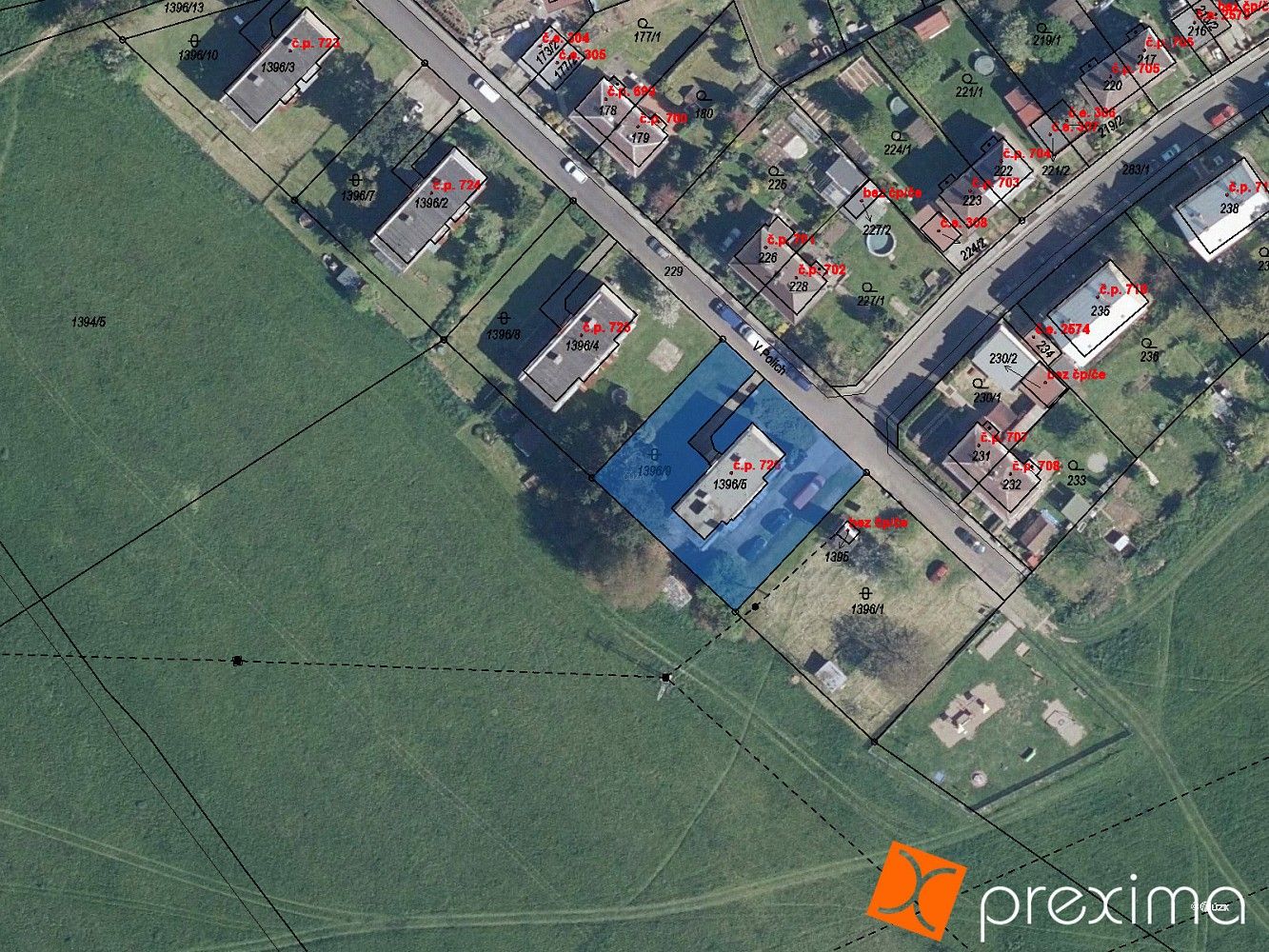 Pozemek, 219 m²