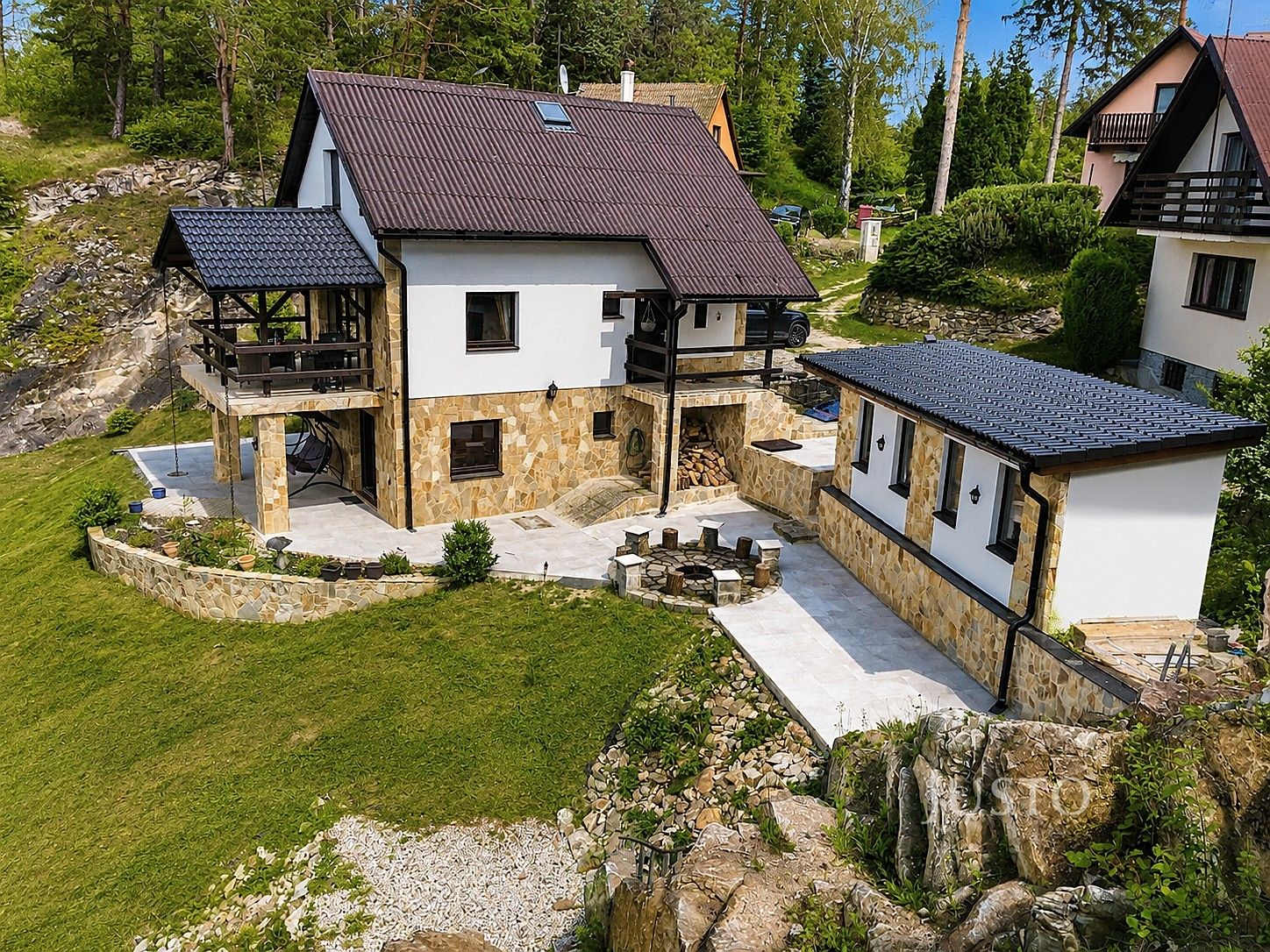 Chaty, Slabčice Písecká Smoleč, 115 m²