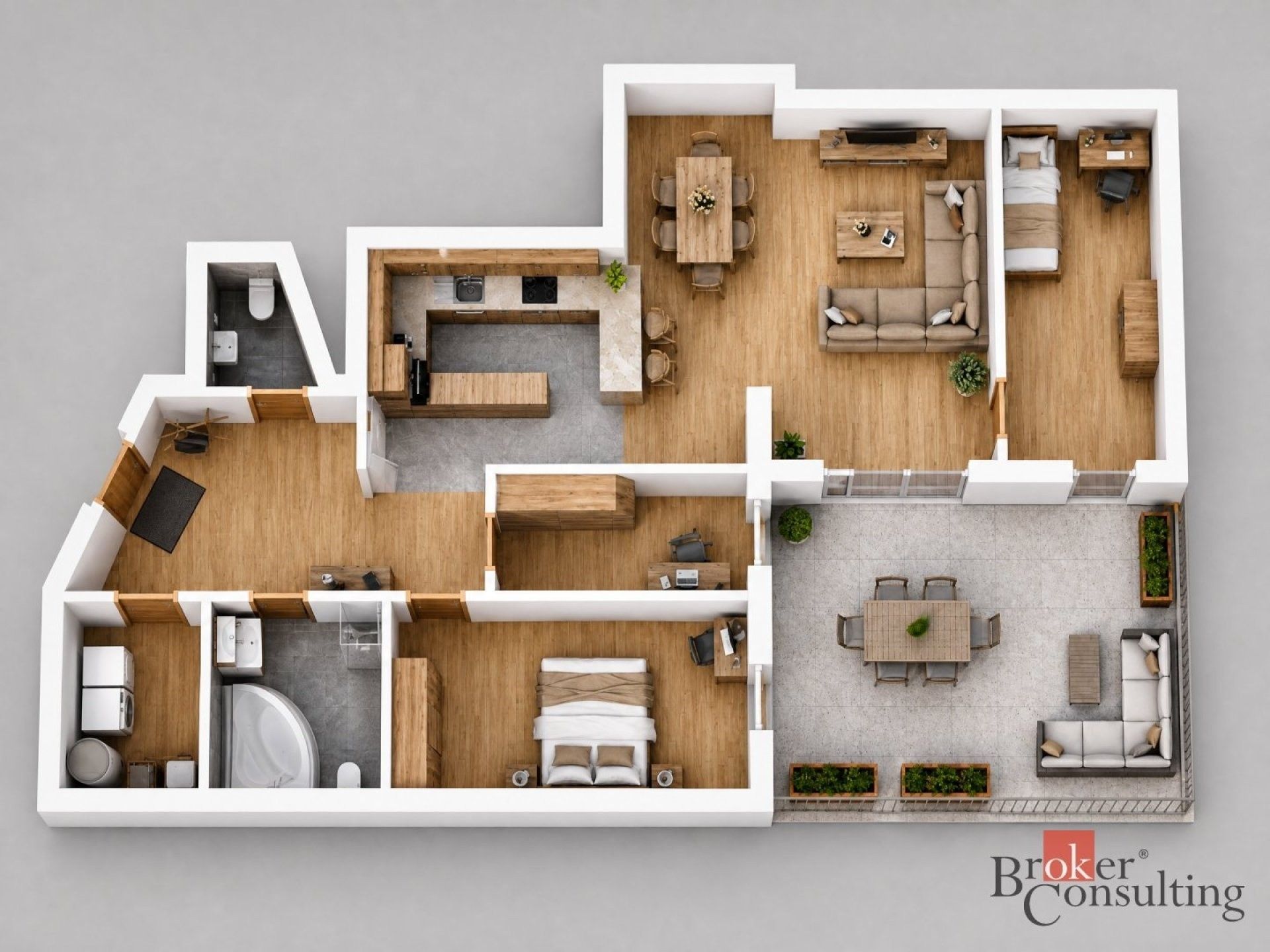 1+kk, Voskovcova, Praha, 179 m² - 2