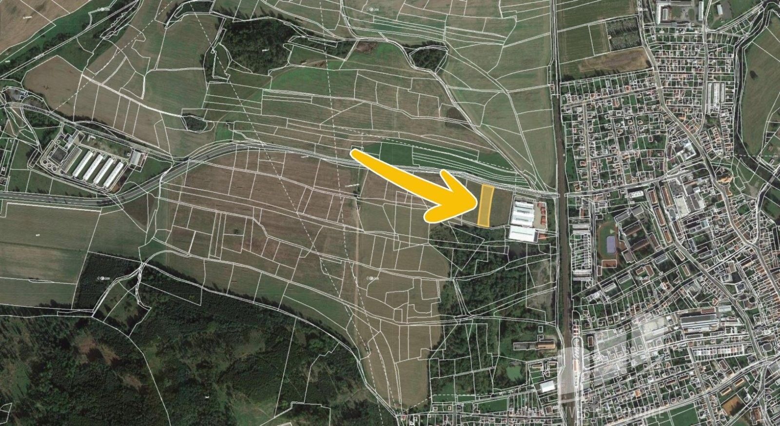 Prodej zemědělský pozemek - Blovice, 3 661 m²