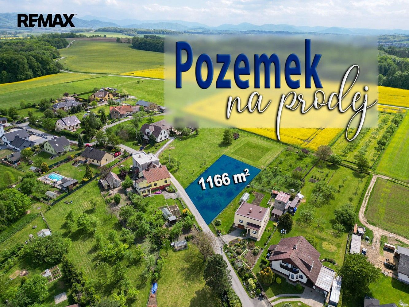 Pozemek pro bydlení, 1 166 m²