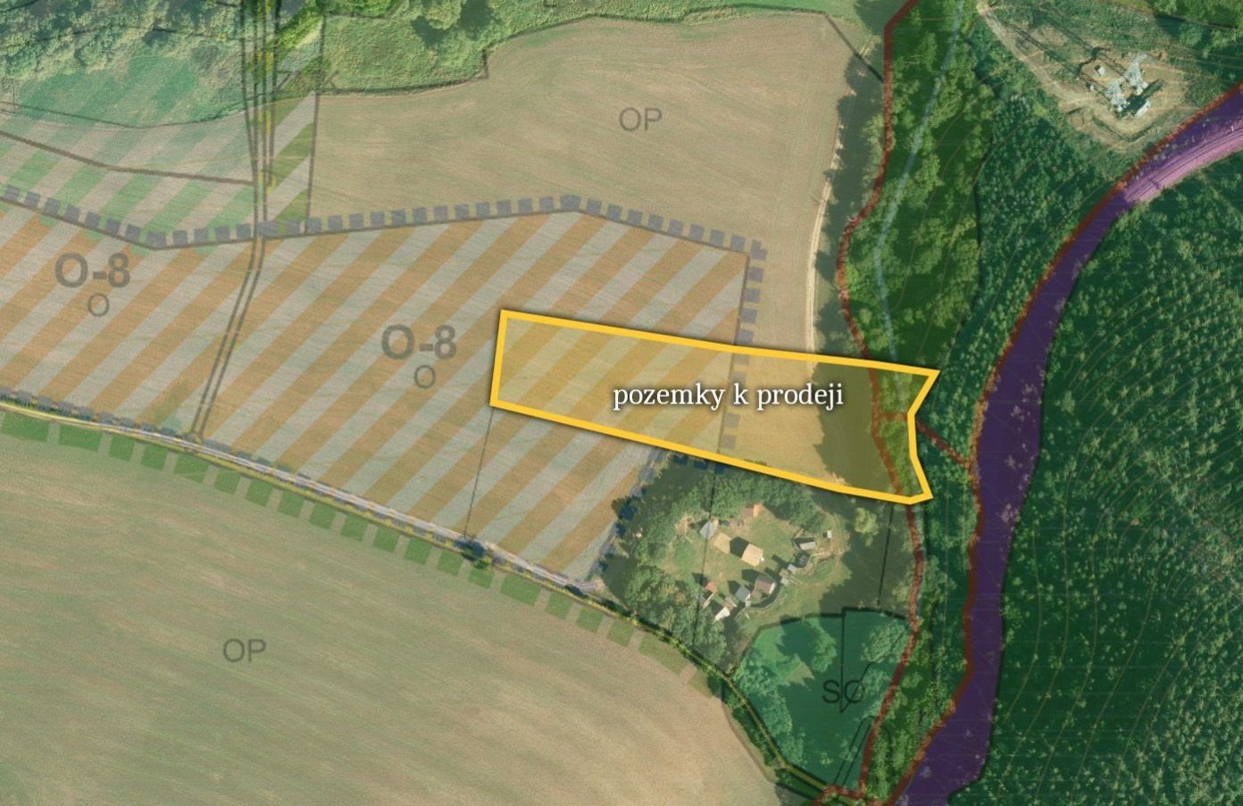 Zemědělský pozemek, 9 297 m²