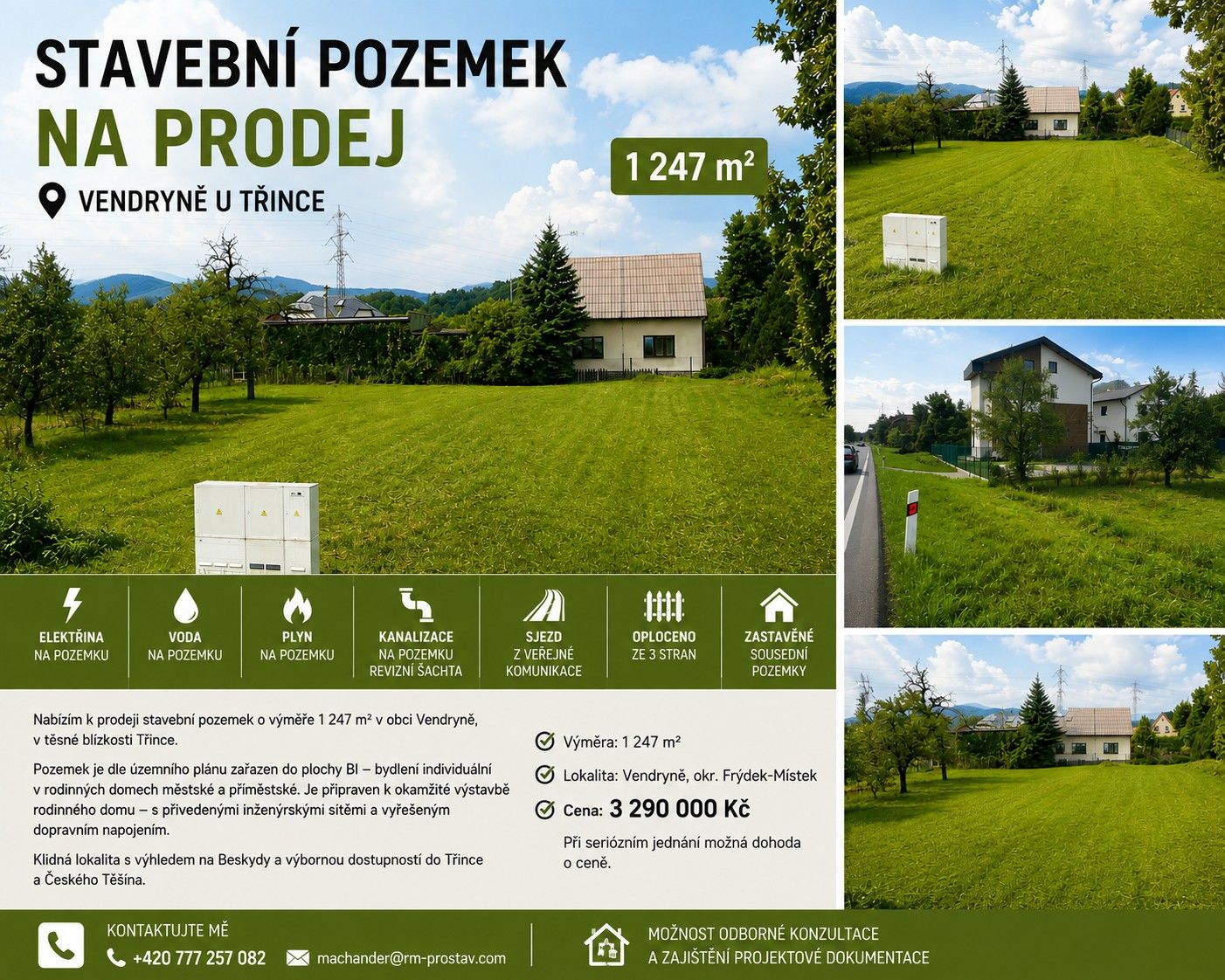 Pozemky pro bydlení, Vendryně - Vendryně, Moravskoslezský kraj - 1