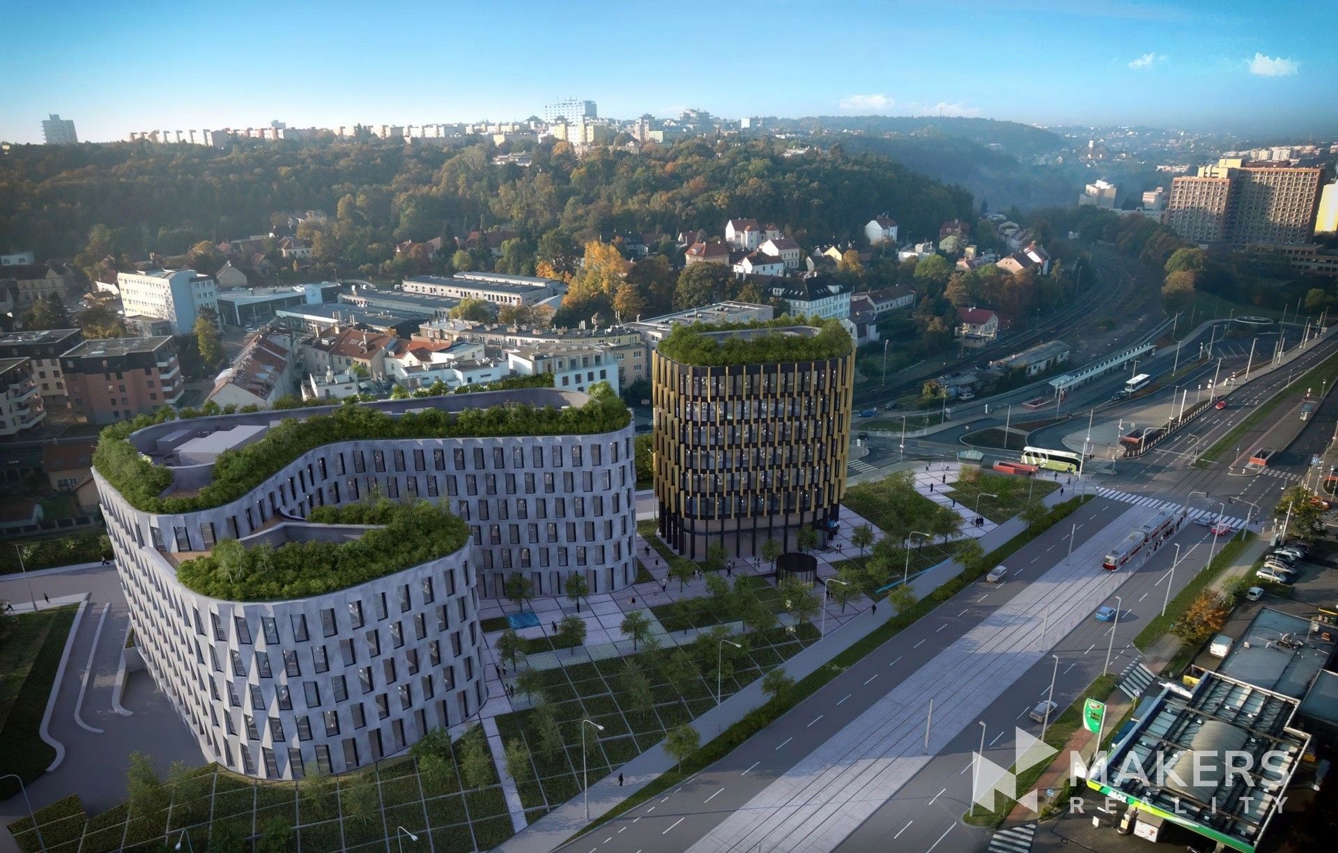 Pronájem kancelář - Evropská, Praha, 525 m²