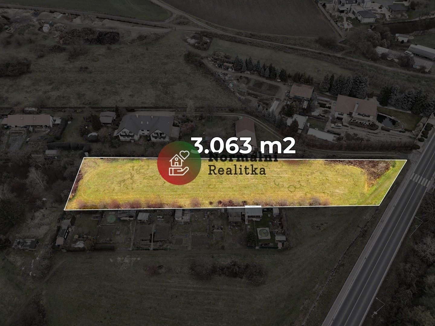 Pozemek pro bydlení · 3 063 m² · Byšice - 4