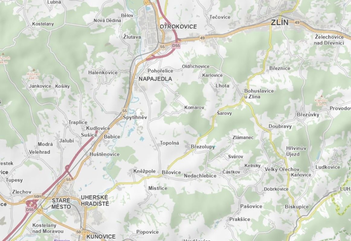Louka · Zlámanec - 3