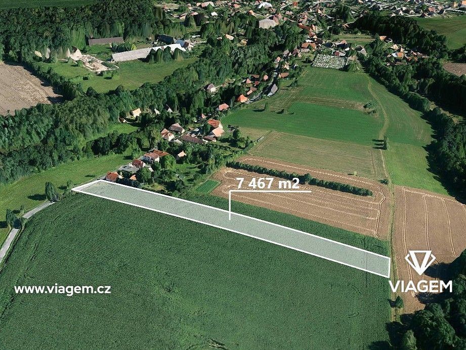 Zemědělský pozemek, 622 m²