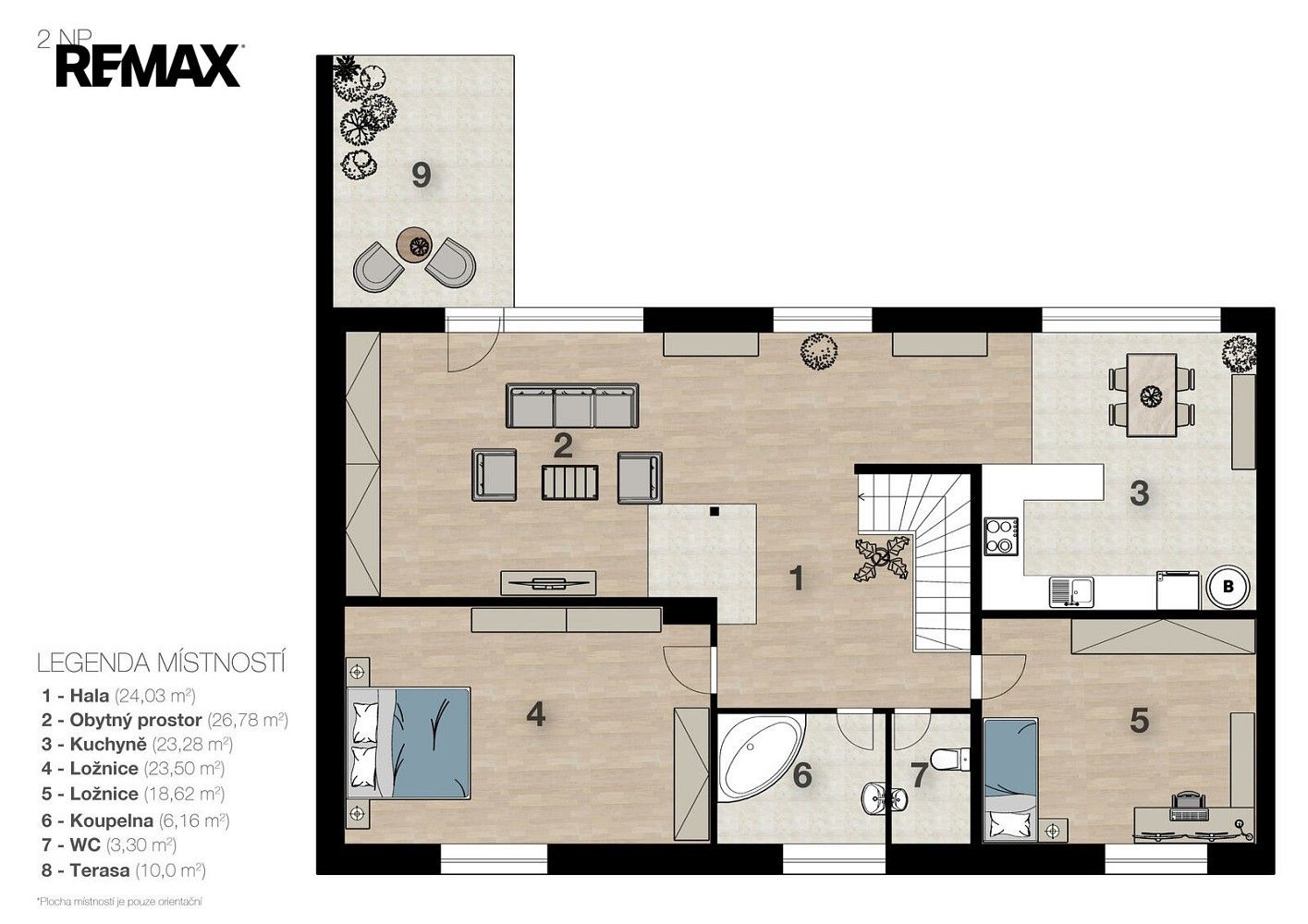 Byt 3+kk · 126 m² · Praha - Vinoř, okres Praha 19, Hlavní město Praha - 3