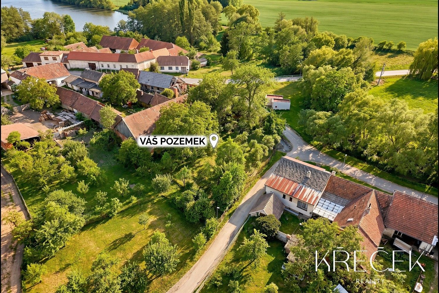 Pozemek pro bydlení · Nové Syrovice - Krnčice, okres Třebíč, Kraj Vysočina - 3