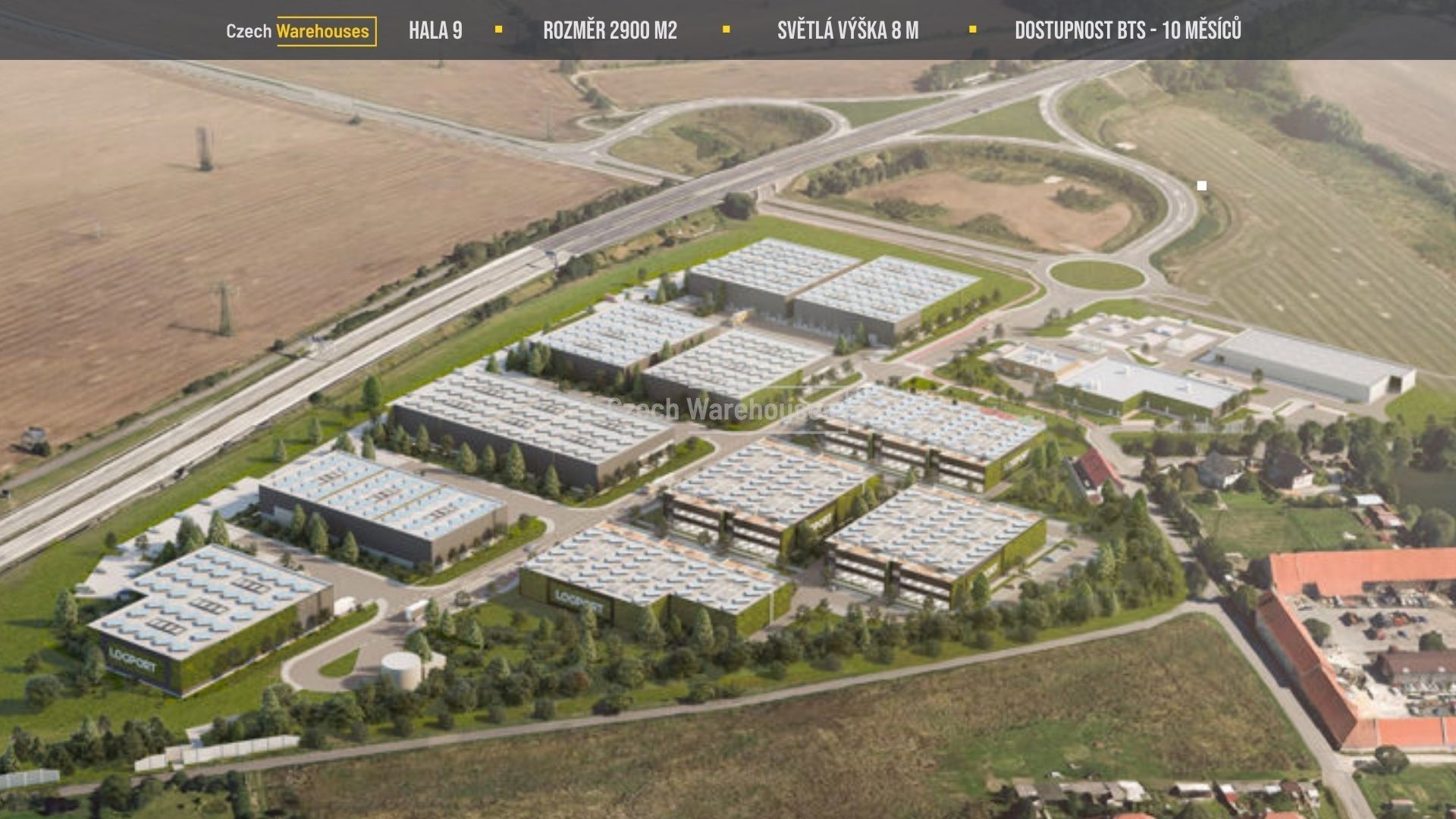 Sklady, Jinočany, 2 m²