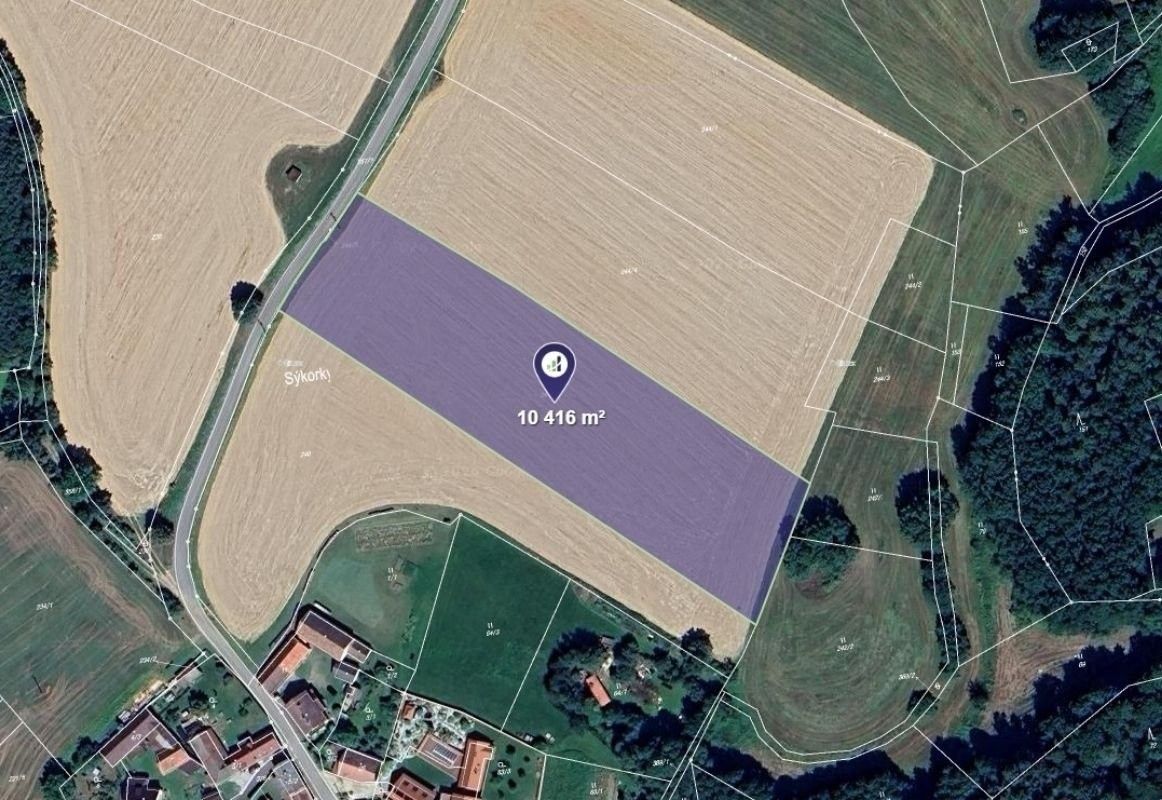 Prodej zemědělský pozemek - Hrazany