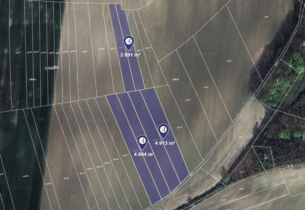 Zemědělské pozemky, Olovnice, 12 498 m²