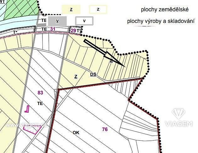 Prodej zemědělský pozemek - Otrokovice, okres Zlín, Zlínský kraj - 2