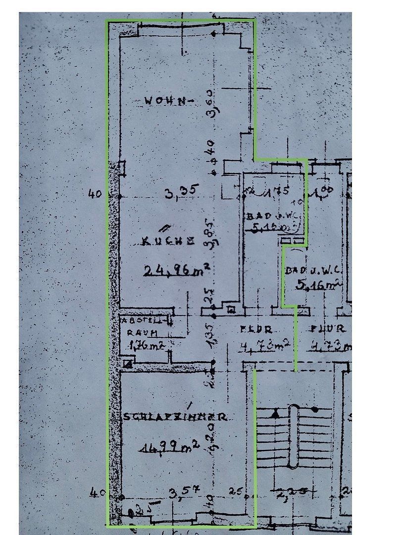 2+1, Gronaustraße 99 Wuppertal Barmen Nordrhein-Westfalen 42285, 51 m² - 2