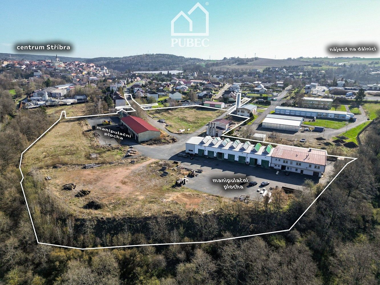 Výrobní prostory, Stříbro, okres Tachov, Plzeňský kraj, 2 573 m² - 2