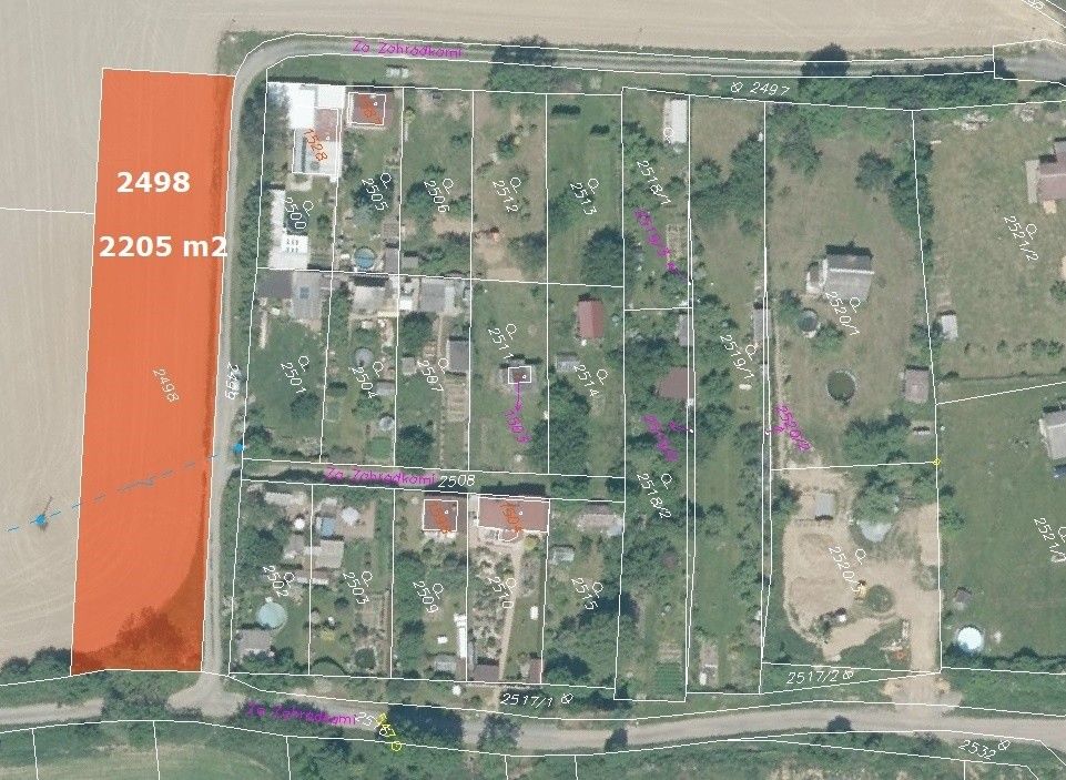 Zahrady, Staňkov, 345 61, 2 205 m²