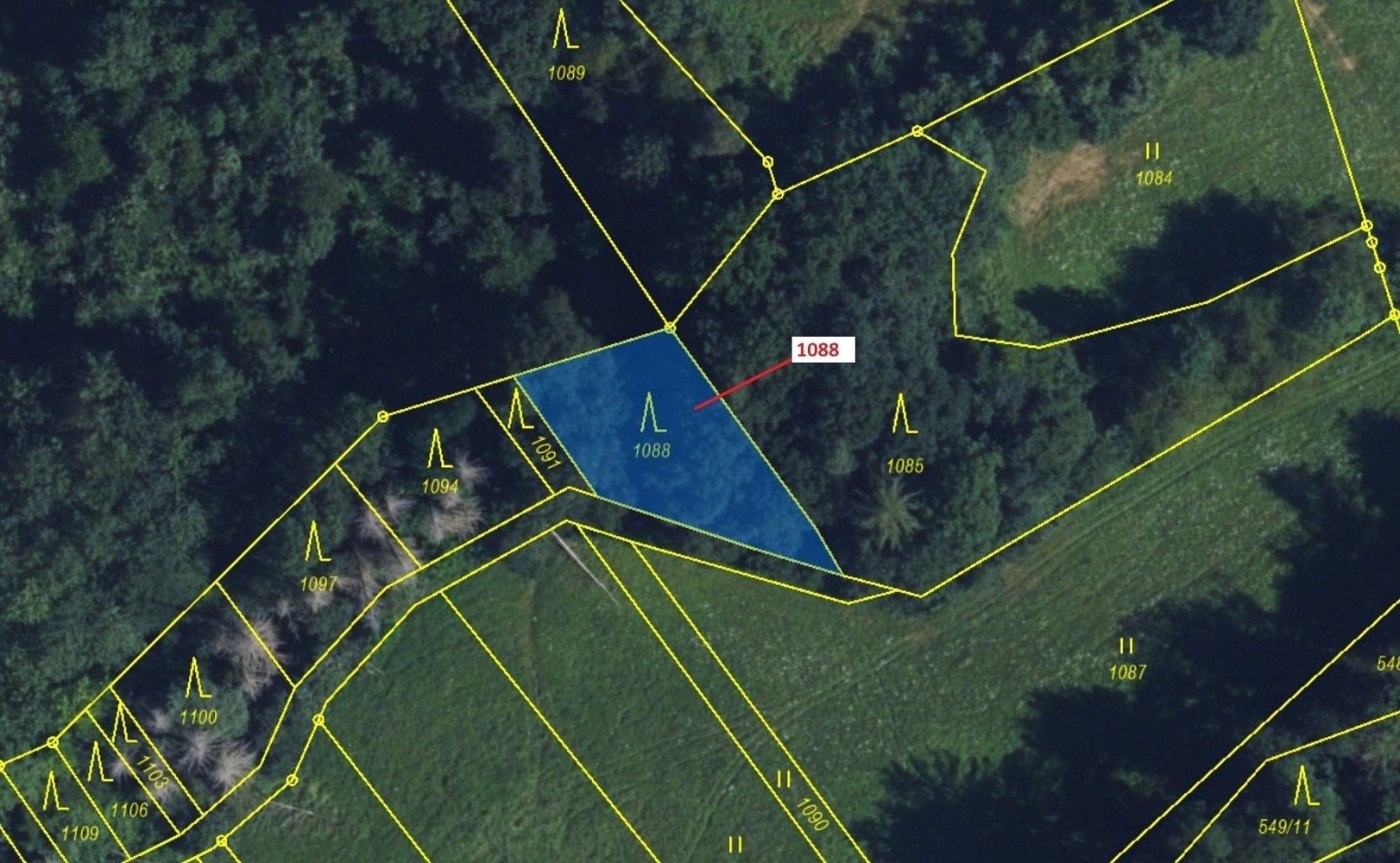 Prodej les - Spešov, okres Blansko, Jihomoravský kraj - 2