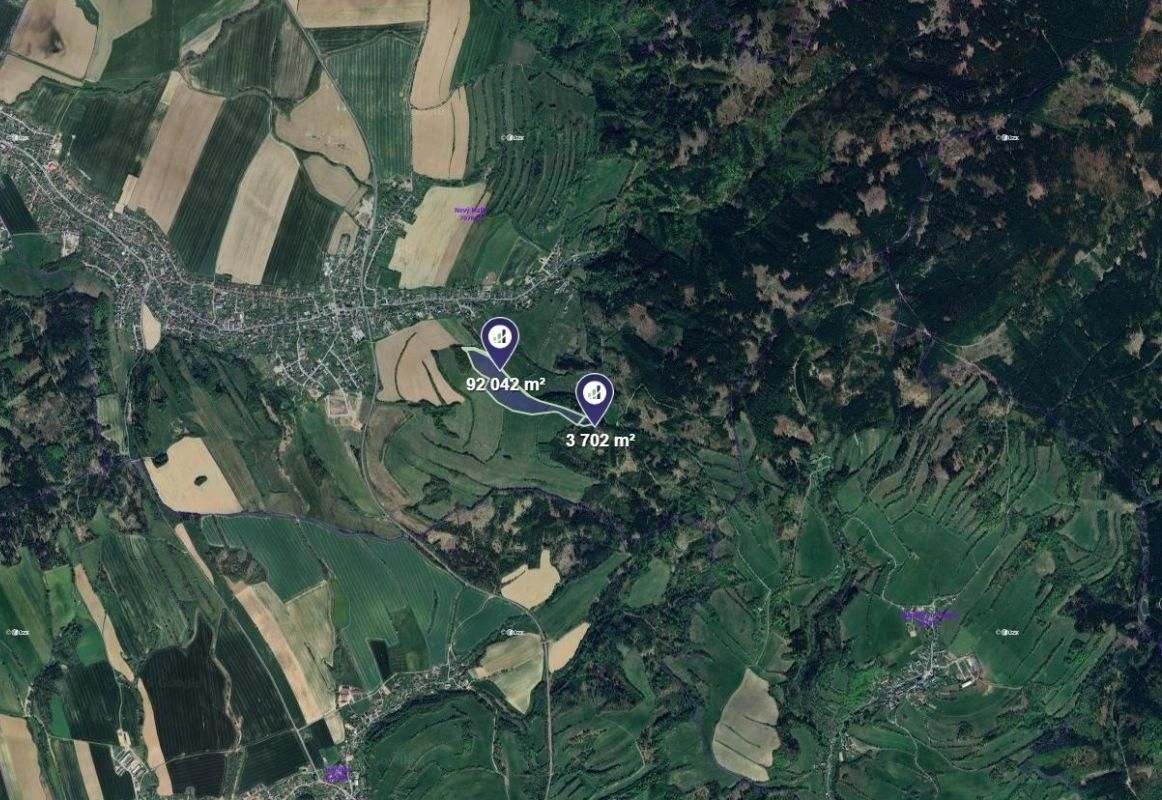 Prodej zemědělský pozemek - Nový Malín, 95 744 m² - 2