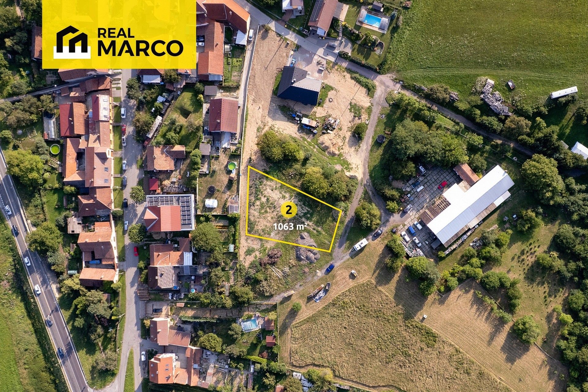 Pozemek pro bydlení, 1 063 m²