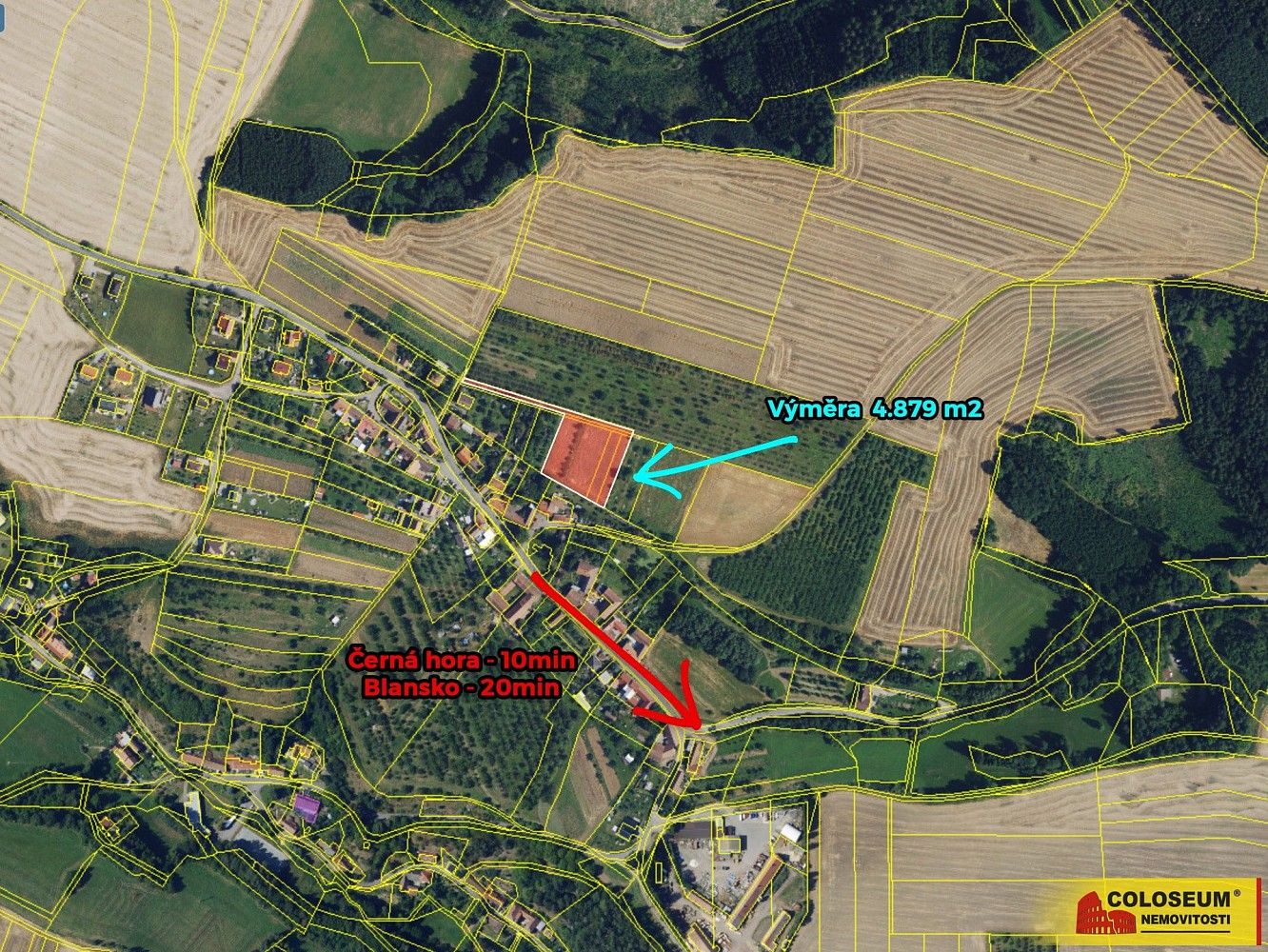 Zemědělský pozemek · Štěchov, okres Blansko, Jihomoravský kraj - 3