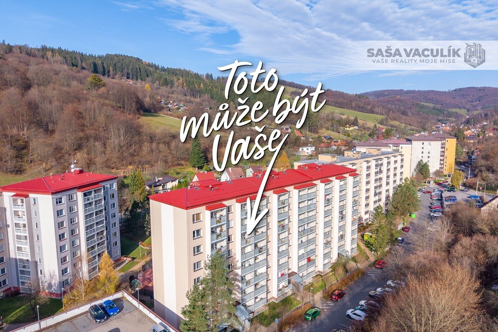 Prodej byt 1+1 - Dolní Jasenka, Vsetín, 32 m² - 2