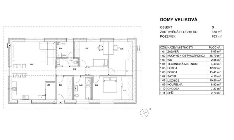 Prodej rodinný dům - Ostratská, Zlín, 126 m²