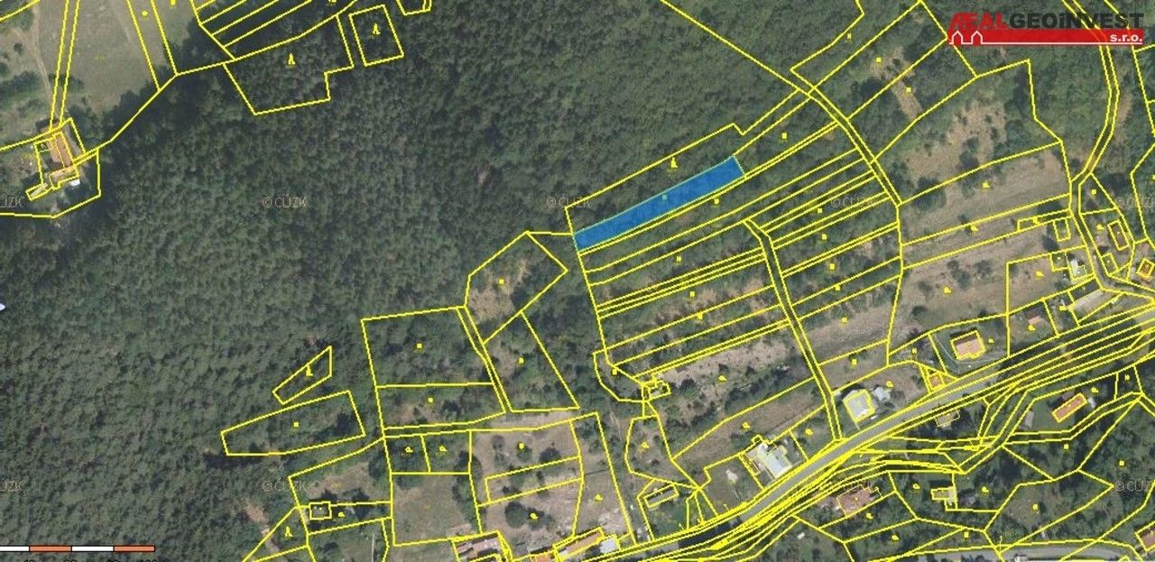 Zemědělské pozemky, Rusava, 3 596 m² - 2
