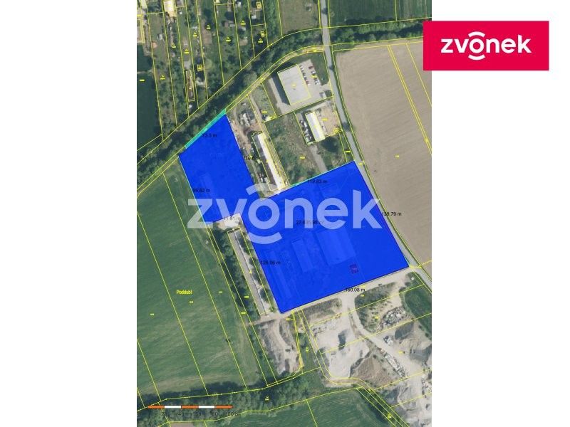 Komerční pozemky, Za Cukrovarem, Holešov, 27 m²