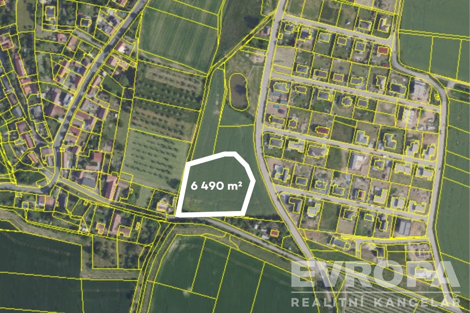 Pozemek pro bydlení, 6 490 m²
