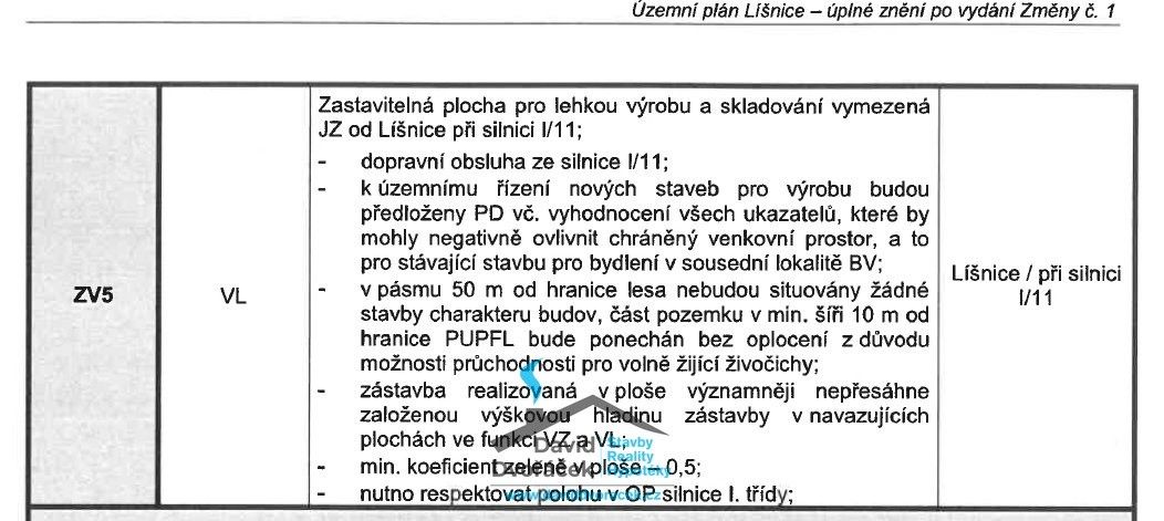 Komerční pozemek · Líšnice - 3