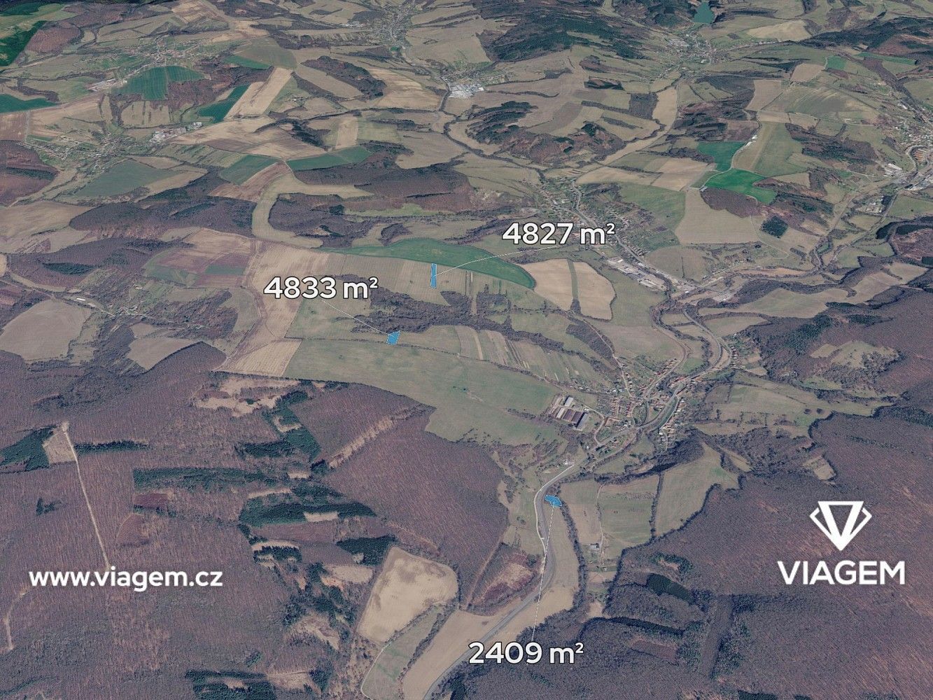 Zemědělské pozemky, Luhačovice, okres Zlín, Zlínský kraj