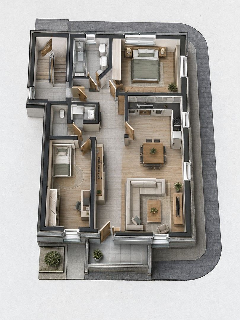 Prodej byt 3+kk - , Bádensko-Württembersko, 79 m² - 5