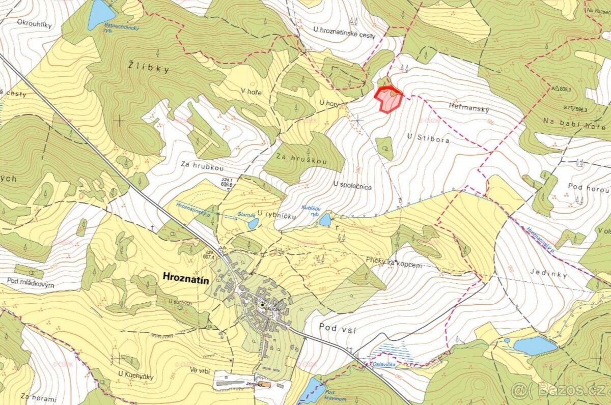 Prodej pozemek pro bydlení - Rudíkov, 675 05