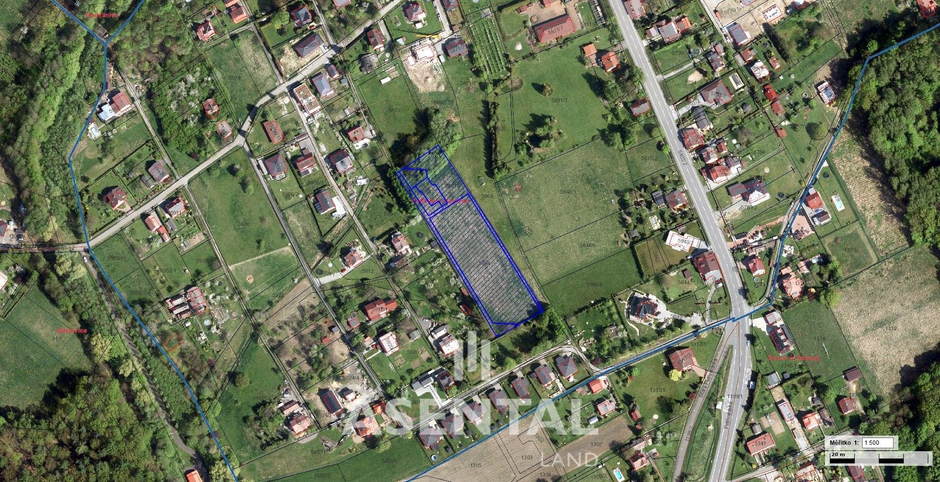 Prodej pozemek pro bydlení - Na Pořadí, Petřvald