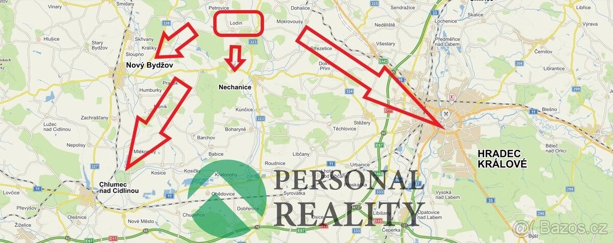 Pozemky pro bydlení, Nechanice, 503 15