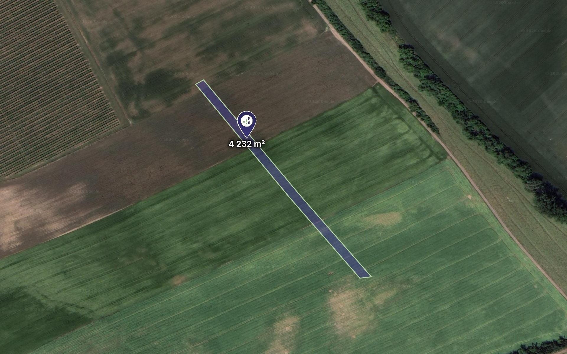 Zemědělský pozemek, 4 232 m²