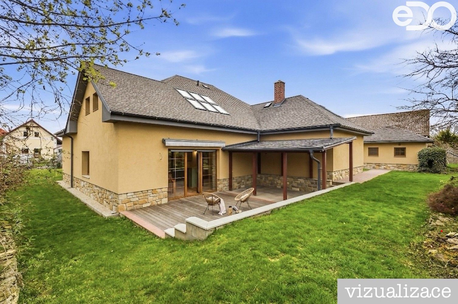 Rodinné domy, Dolní Beřkovice - Vliněves, okres Mělník, Středočeský kraj, 400 m² - 1