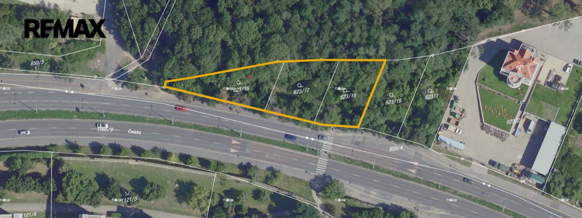 Zahrada, 1 200 m²
