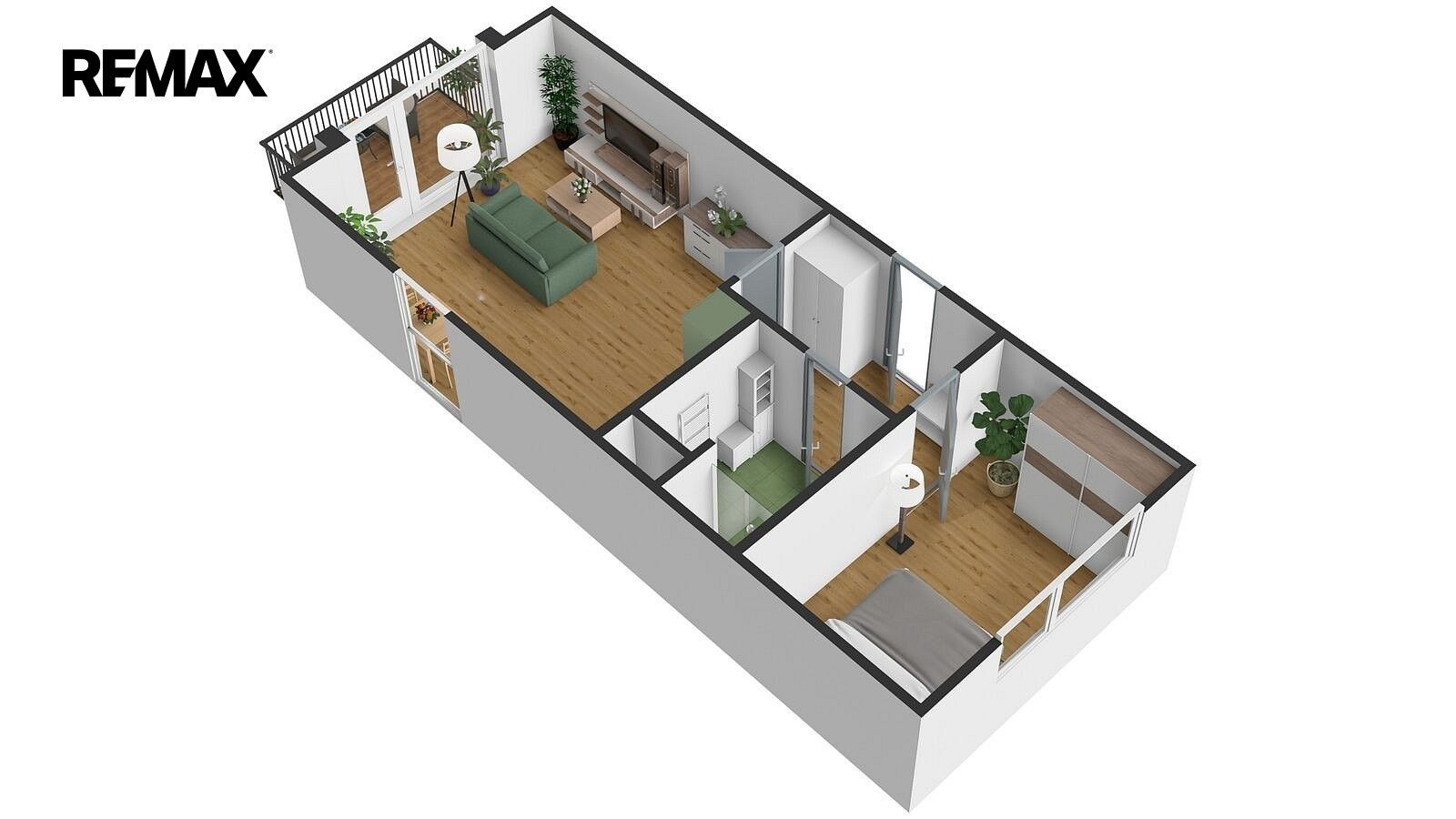 Byt 2+kk · 51 m² · Vysoká, Plzeň - Litice - 4