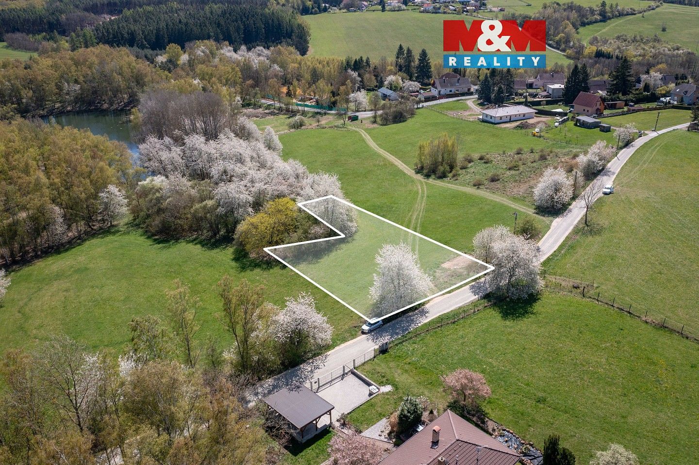 Pozemky pro bydlení, Břasy - Vranovice, okres Rokycany, Plzeňský kraj - 1