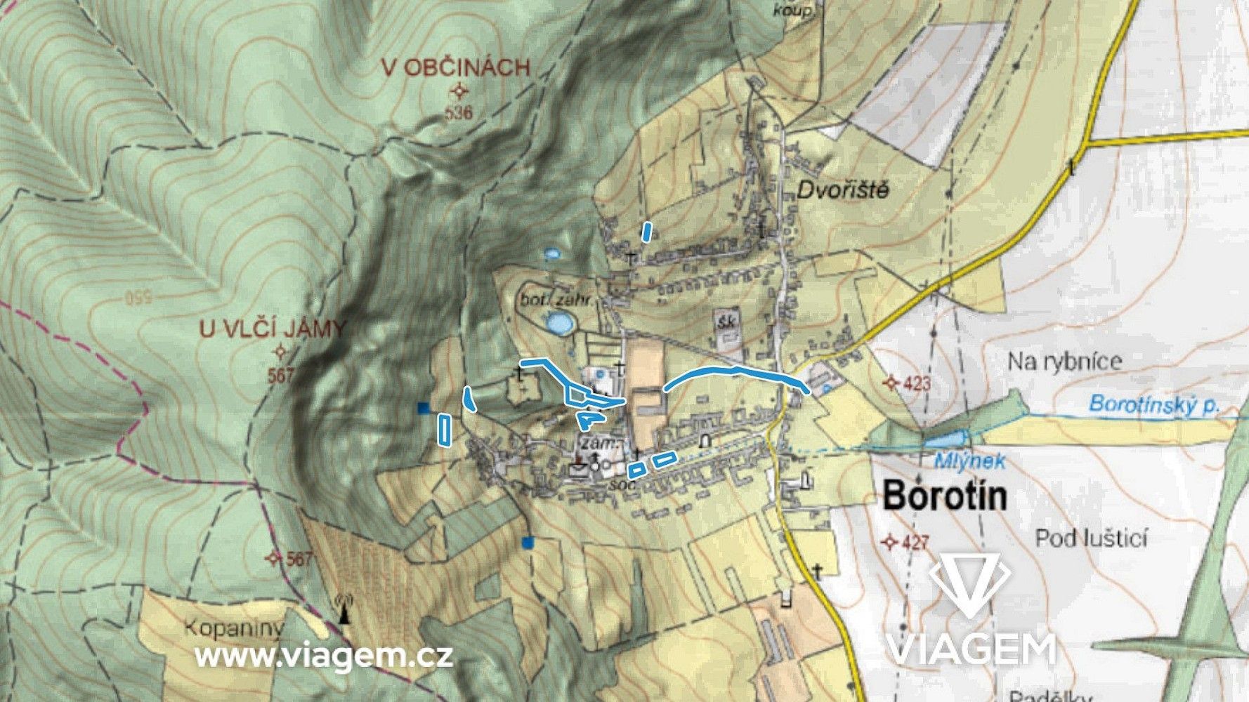 Zemědělský pozemek · Borotín, okres Blansko, Jihomoravský kraj - 3