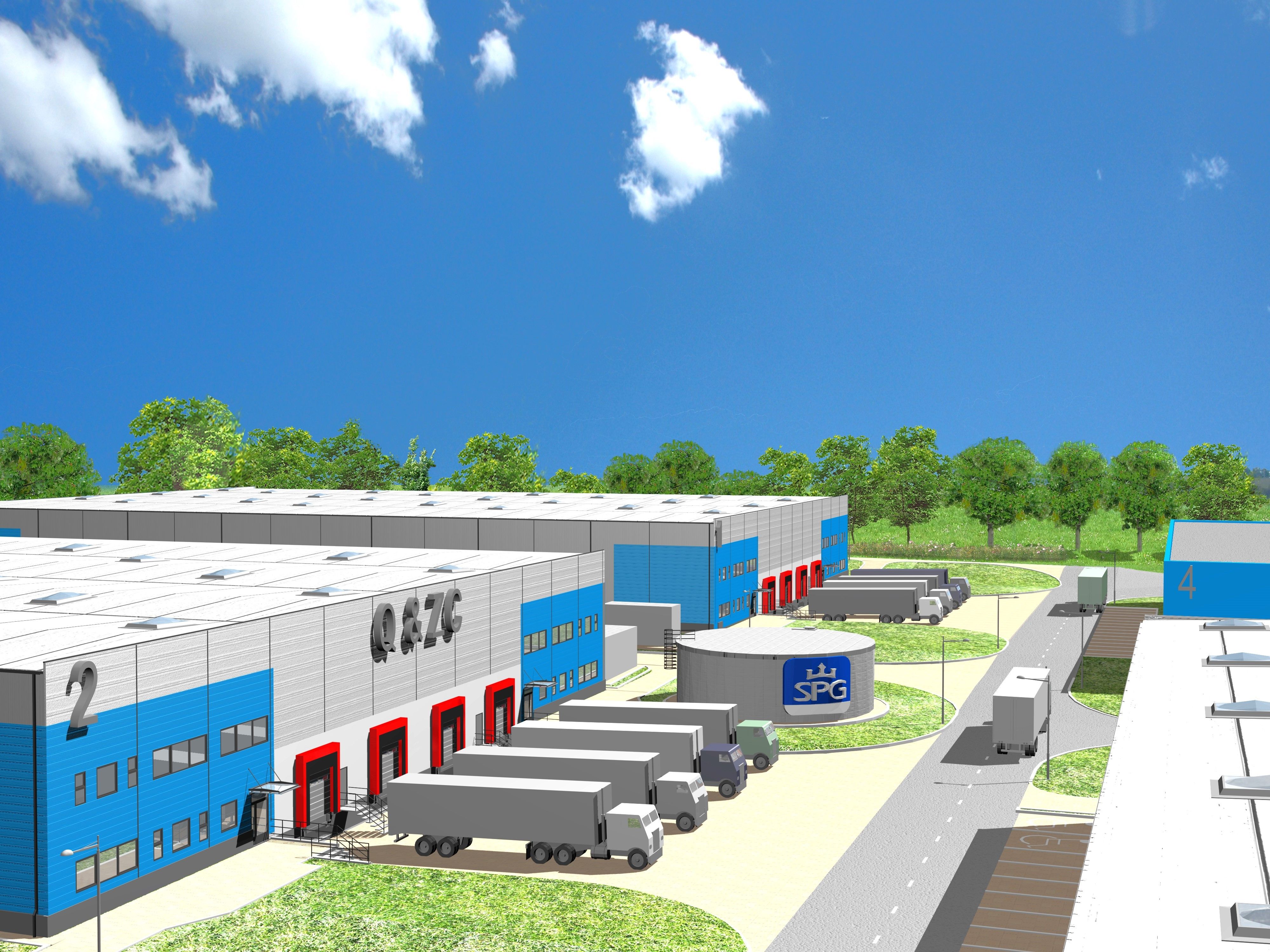 Pronájem sklad - Postoloprtská 2951, Louny, 17 550 m²