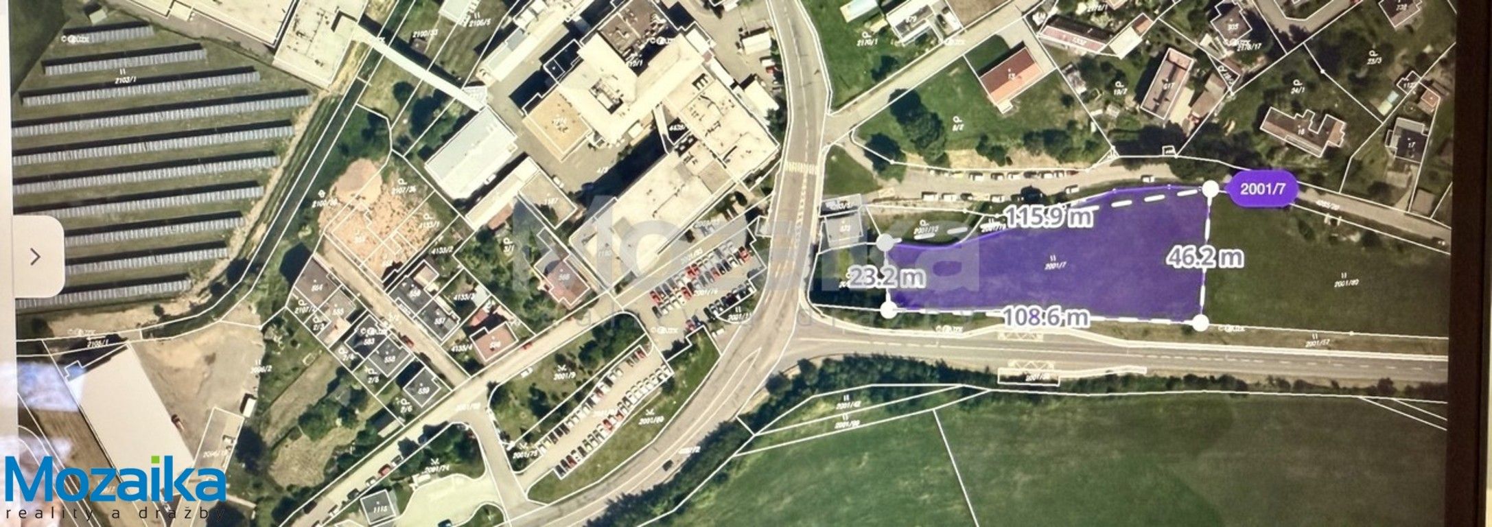 Komerční pozemek · 3 757 m² · Dolní Dobrouč - 3