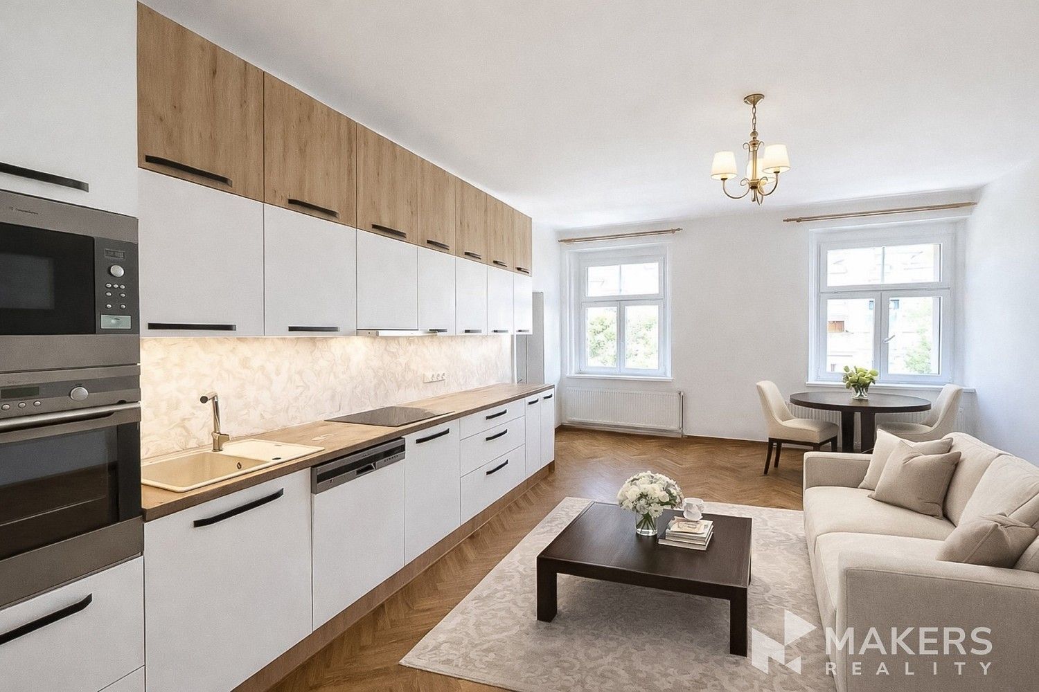 Pronájem byt 2+kk - U kněžské louky, Praha 3 - Žižkov, 80 m² - 5