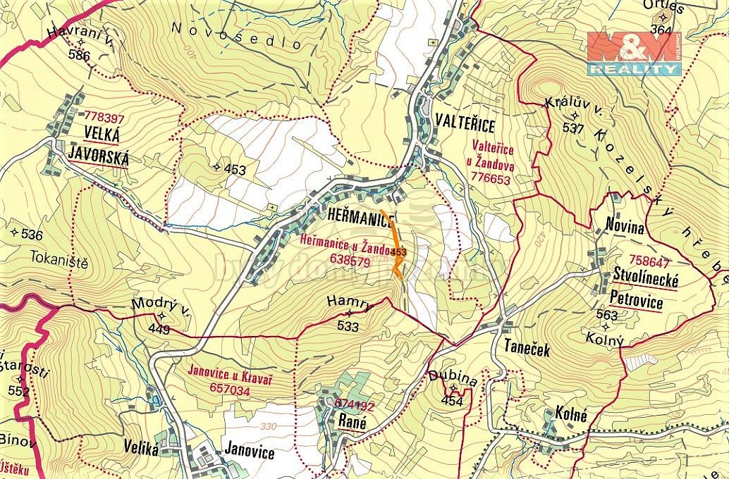 Prodej les - Žandov, okres Česká Lípa, Liberecký kraj - 2