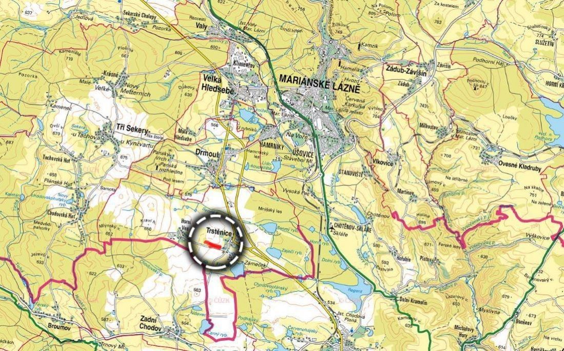 Prodej pozemek pro bydlení - Mariánské Lázně, 353 01