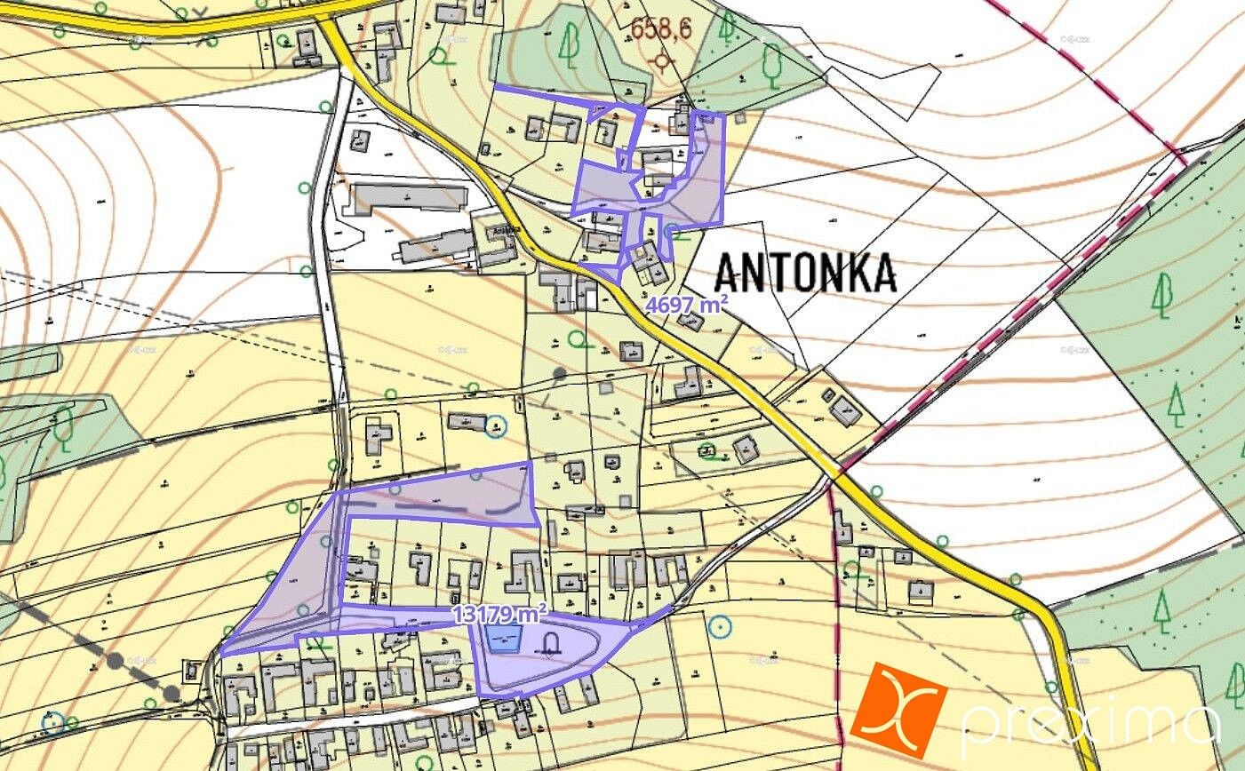 Pozemek · Kamenice nad Lipou, okres Pelhřimov, Kraj Vysočina - 3