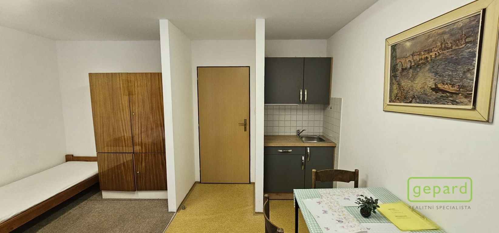 Pronájem byt 1+kk - Tichá, Nové Spolí, Český Krumlov, Česko, 21 m²