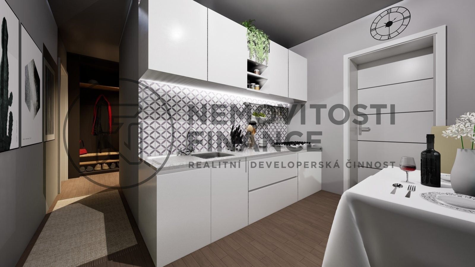 Pronájem byt 3+kk - Kaliště, Nadějkov, 54 m²