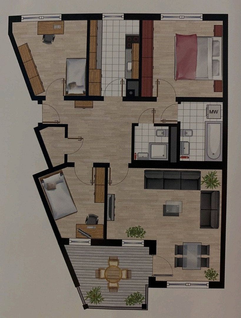 3+kk, Unterschleißheim Unterschleißheim Bayern 85716, 93 m² - 2